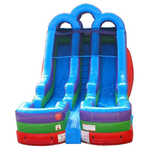 15' Dual Lane Water Slide