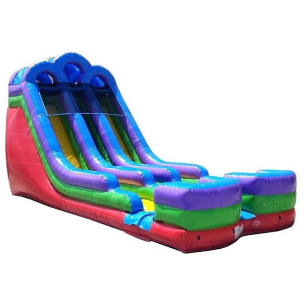 18' Dual Lane Water Slide