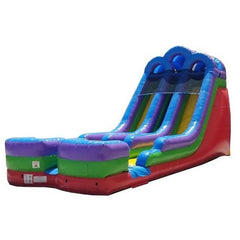 18' Dual Lane Water Slide