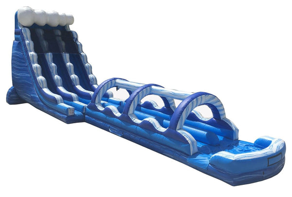 22' Double Lane Water Slide + Slip N Slide Combo