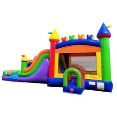 Large Bounce House with Water Slide
