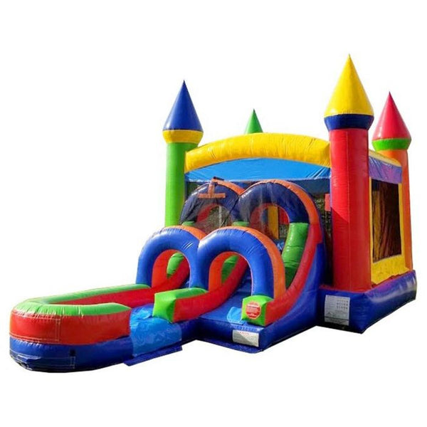 Bounce House Combo with Front Slide/Entry