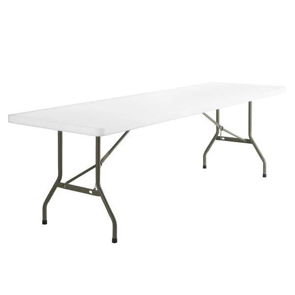 Heavy-Duty Blow Molded Plastic Folding Table