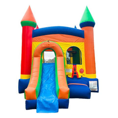 Bounce House with Water Slide & Splash Pool