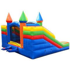 Bounce House with Double Water Slide